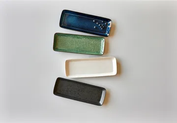 Bitz serving platter 38x14 cm - Black-green - Bitz