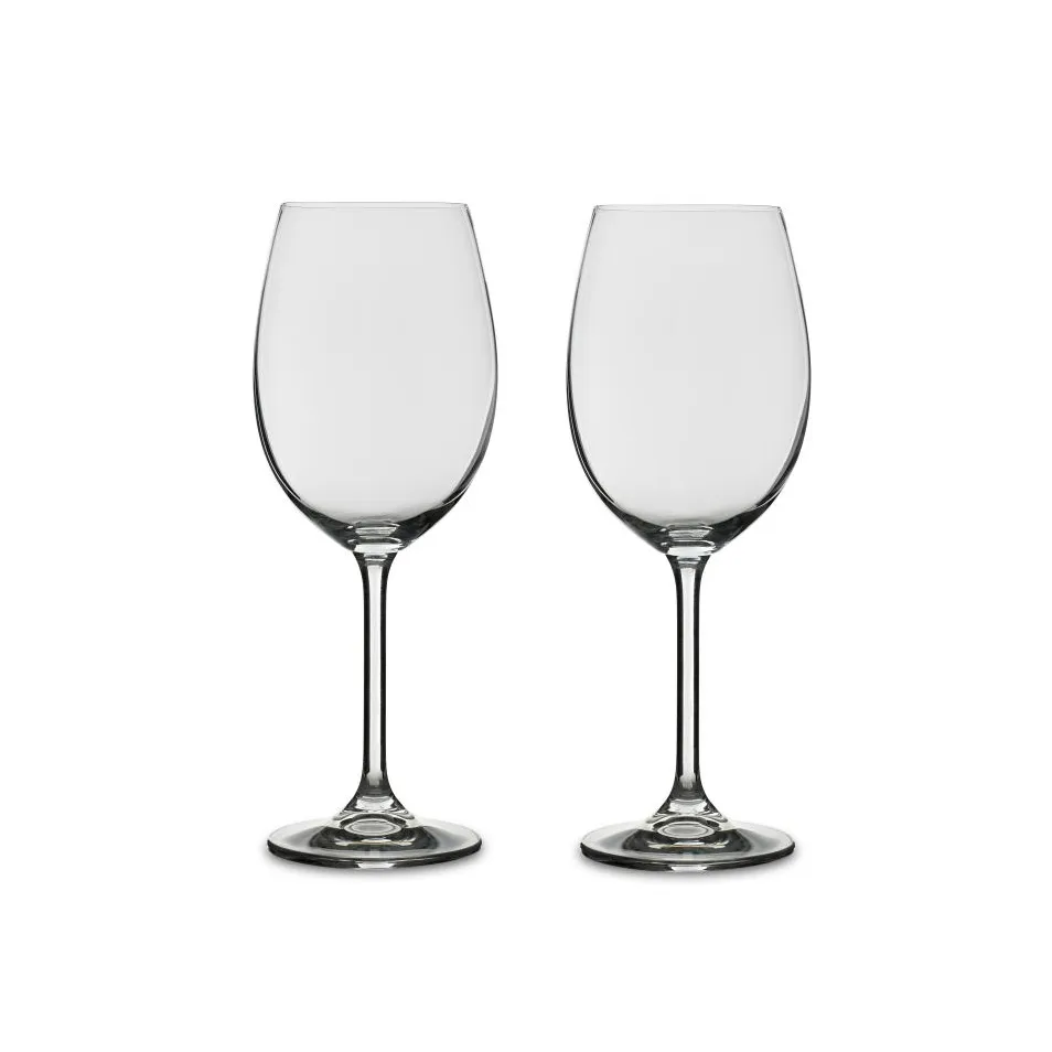 Bitz white wine glasss 45 cl 2 st, Clear glass Bitz