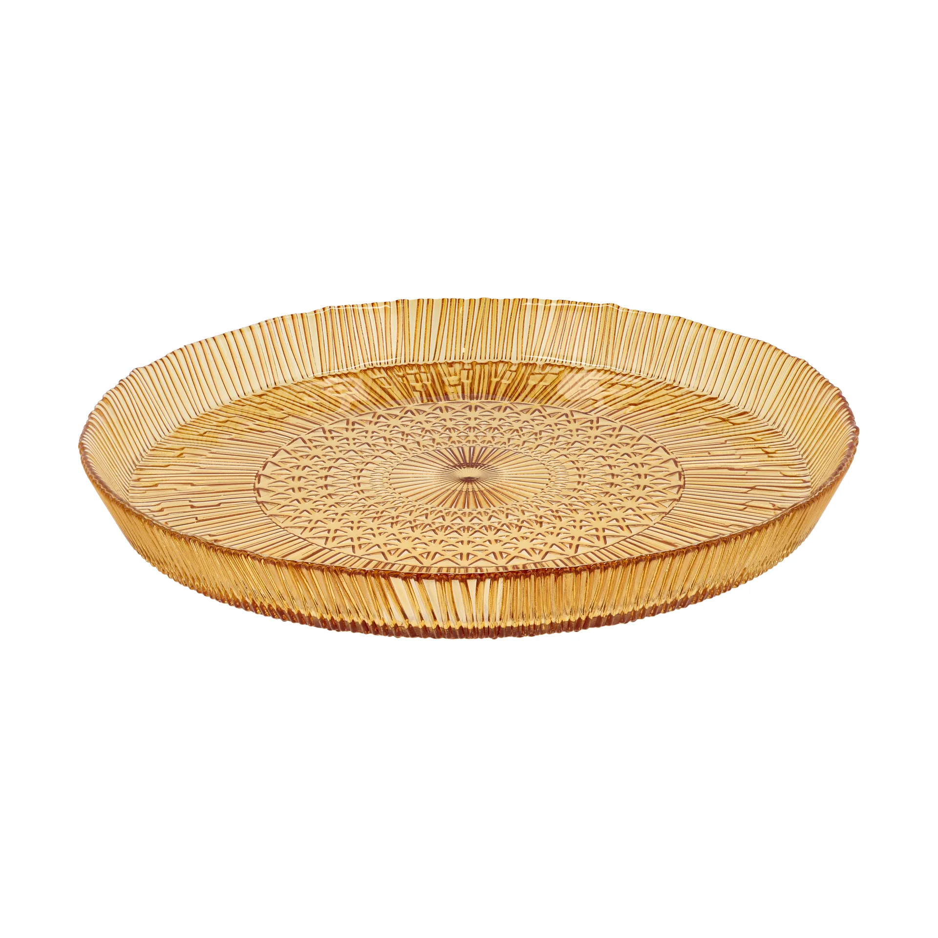 Kusintha serving dish round Ø30 cm, Amber Bitz