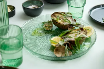 Kusintha serving dish round Ø30 cm - Green - Bitz