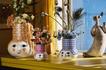 Olga vase 15 cm - Pink - Bjørn Wiinblad