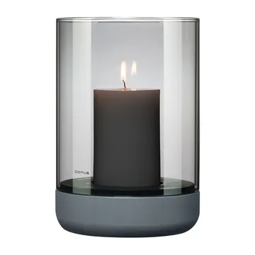 Calma lantern Ø15 cm - Gray-smoke - blomus