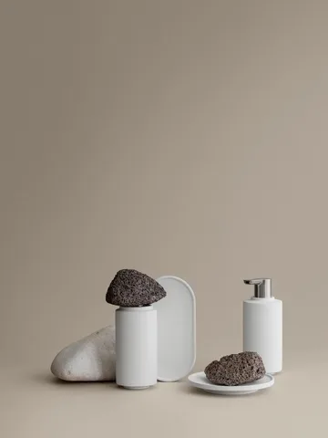 Creto tray 9x17 cm. - Lily white - blomus