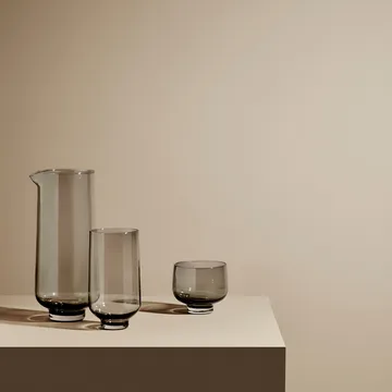 Flow water carafe 1.1 L - Smoke - blomus
