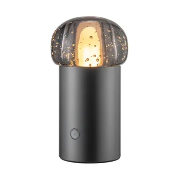 Iris LED lamp 18 cm - Gun metal - blomus