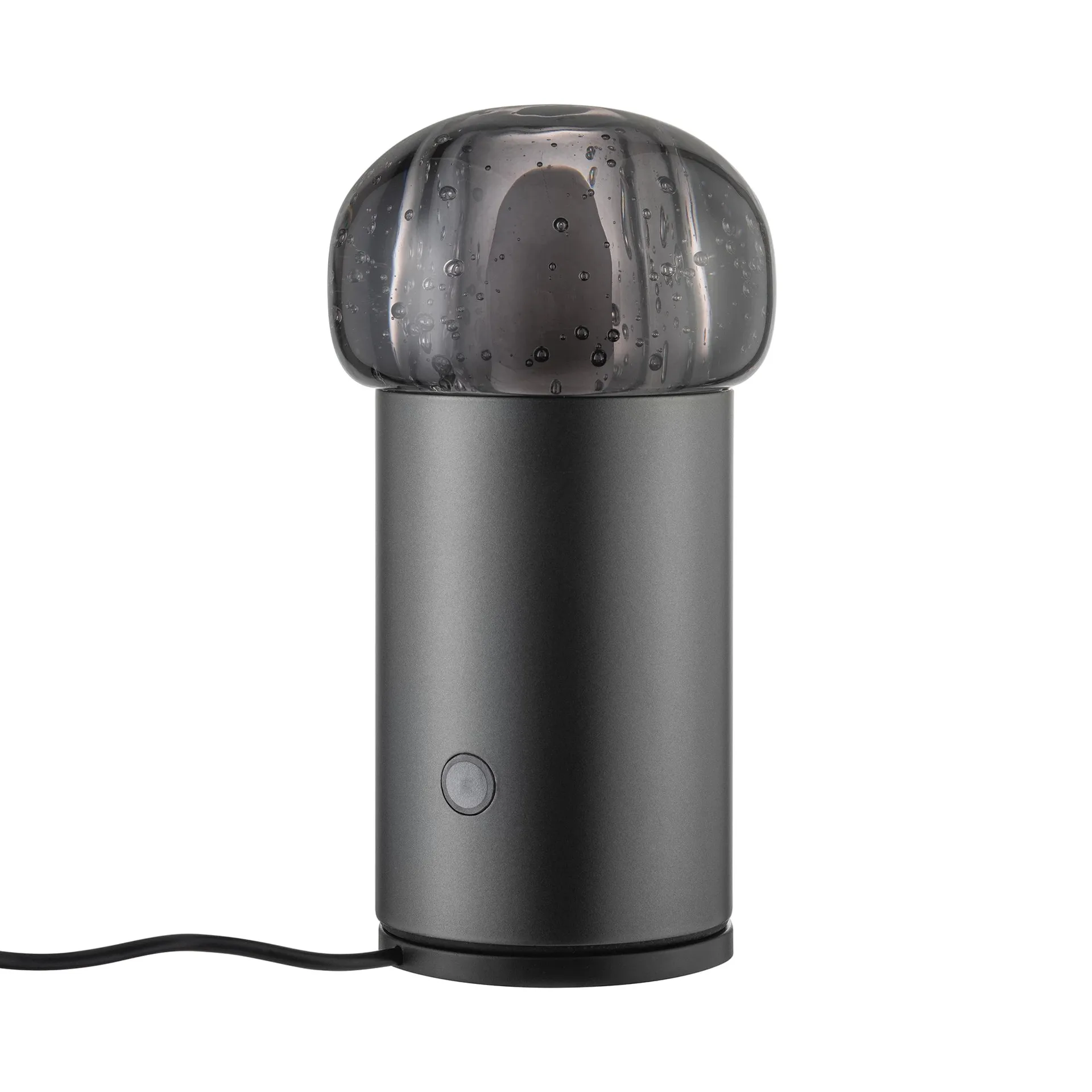 Iris LED lamp 18 cm, Gun metal blomus