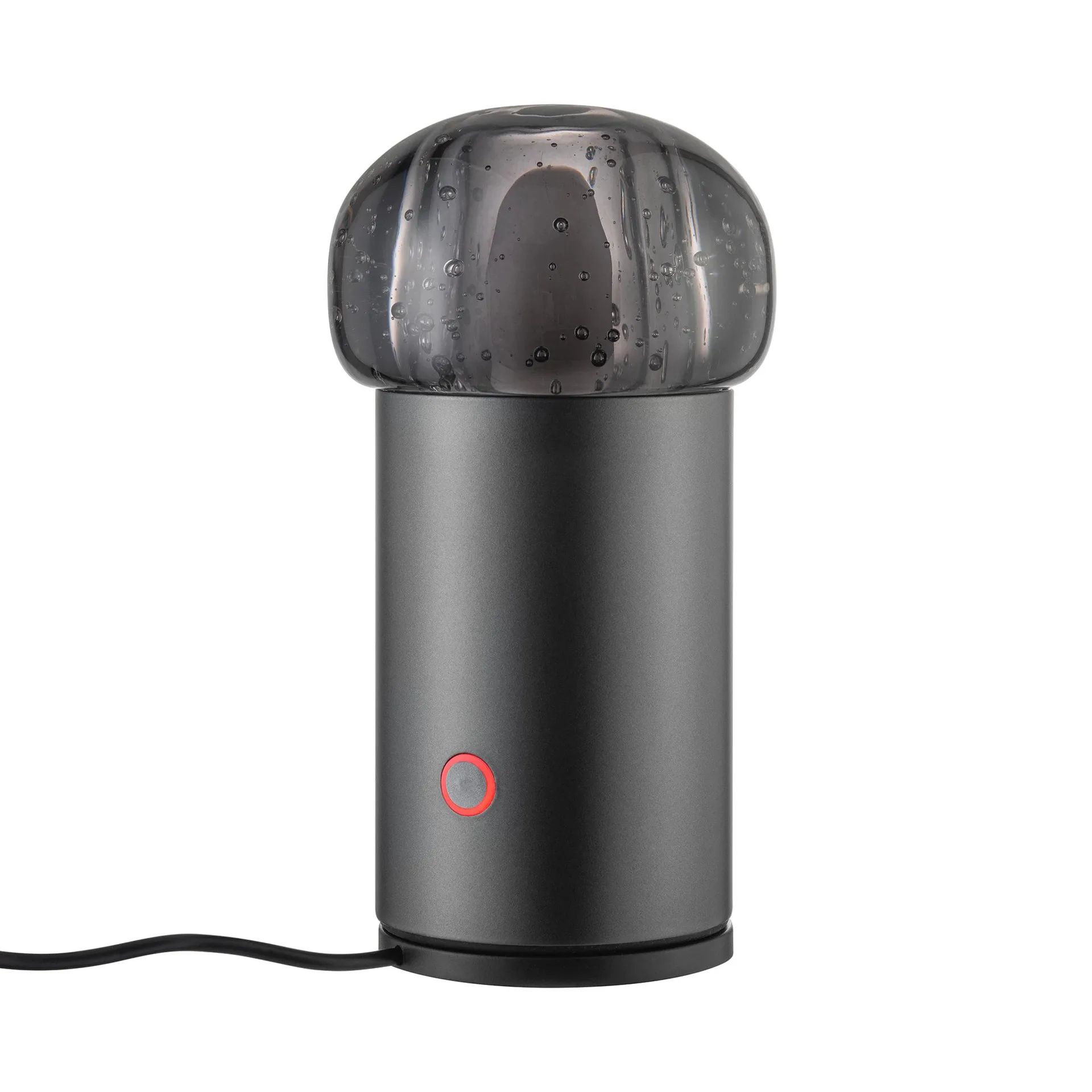 Iris LED lamp 18 cm, Gun metal blomus