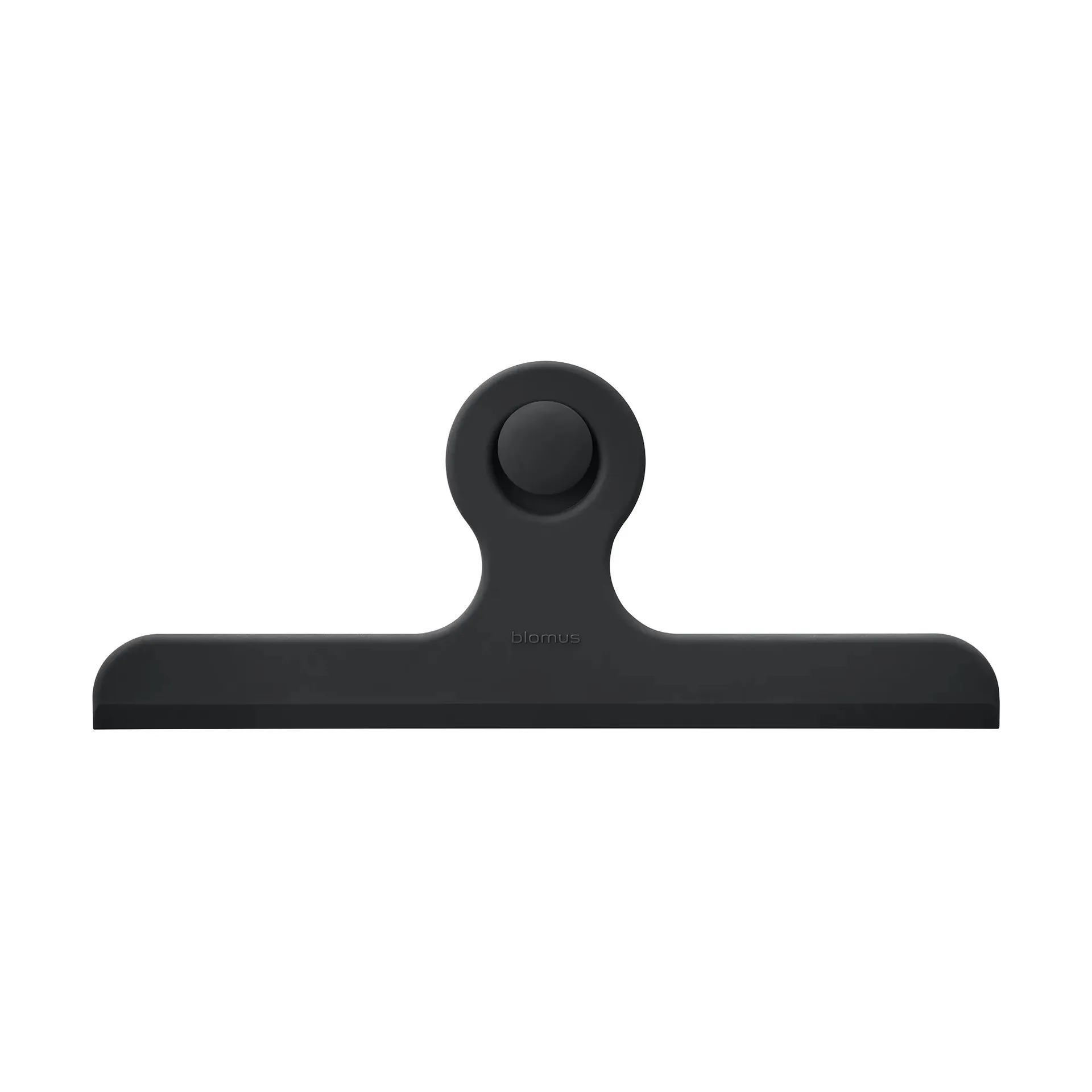 Kapi shower squeegee with hook, Black blomus