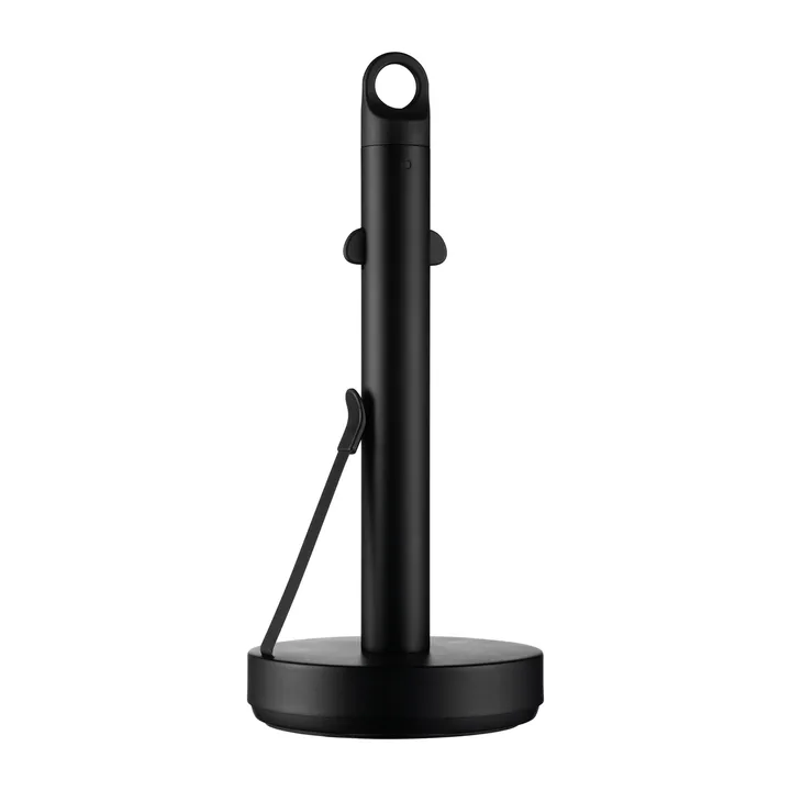 Loop kitchen paper holder - Black - blomus