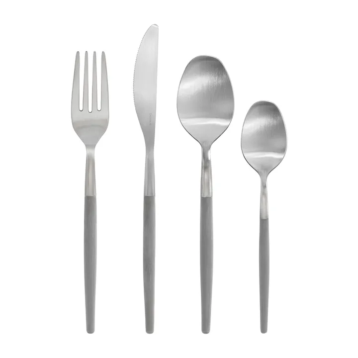 Maxime cutlery 16 pieces - Mourning dove - blomus
