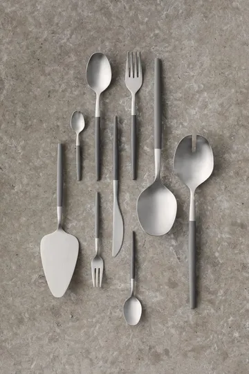 Maxime dessert fork 4-pack - Mourning dove - blomus