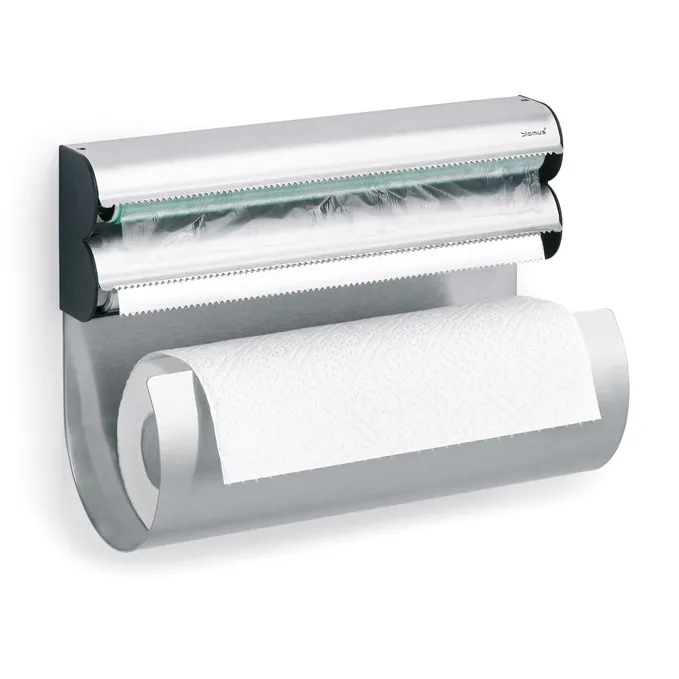 Obar kitchen paper holder, Steel blomus