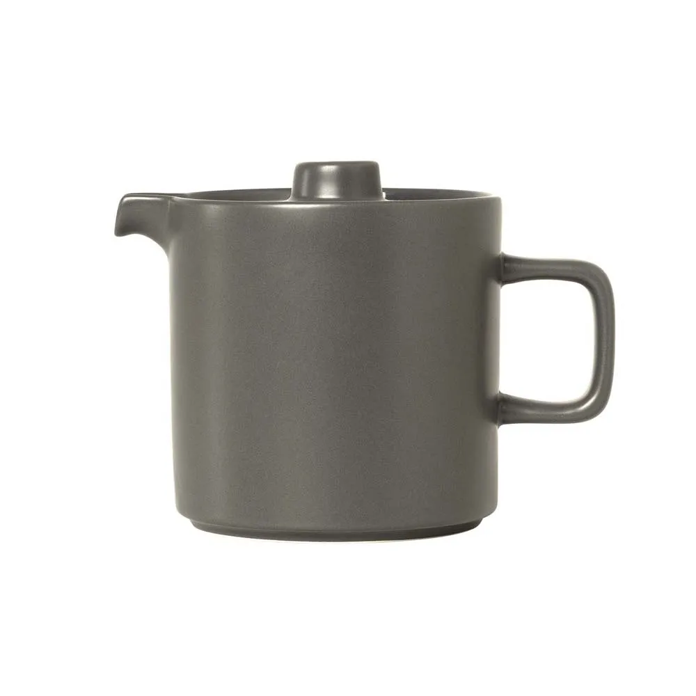Pilar teapot 1 L, pewter (grey) blomus