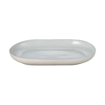 Sablo serving plate deep S 17x29 cm - Cloud - blomus