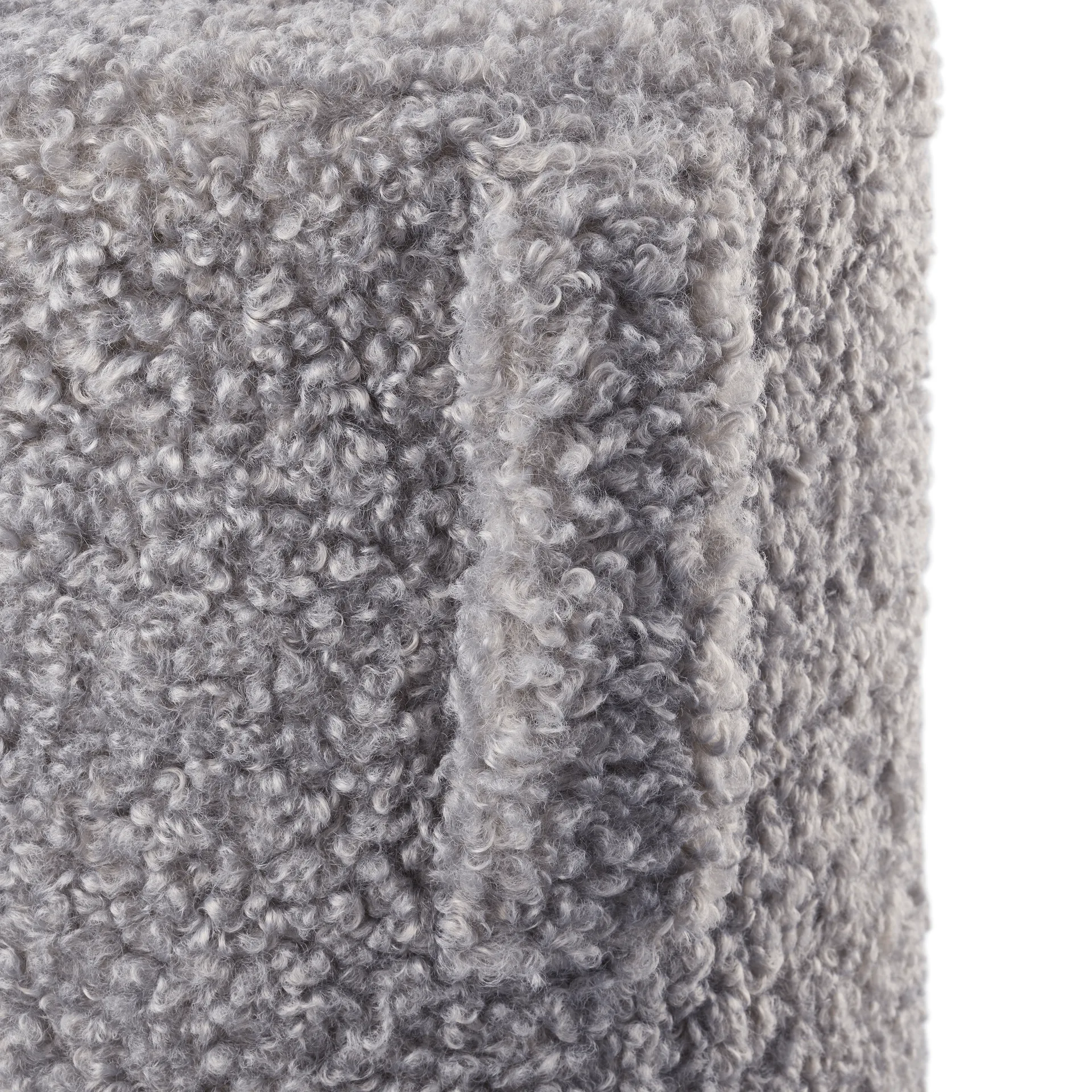 Teddy pouf, Sharkskin, Ø35x40 cm blomus