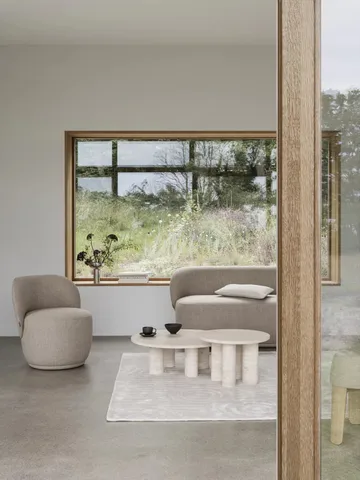 Uzu rug S 140x200 cm - Beige - blomus