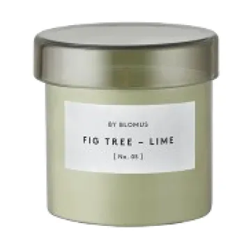Valoa scented candle 30 hours - Fikon/Lime Agave Green - blomus