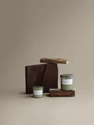 Valoa scented candle 30 hours - Fikon/Lime Agave Green - blomus