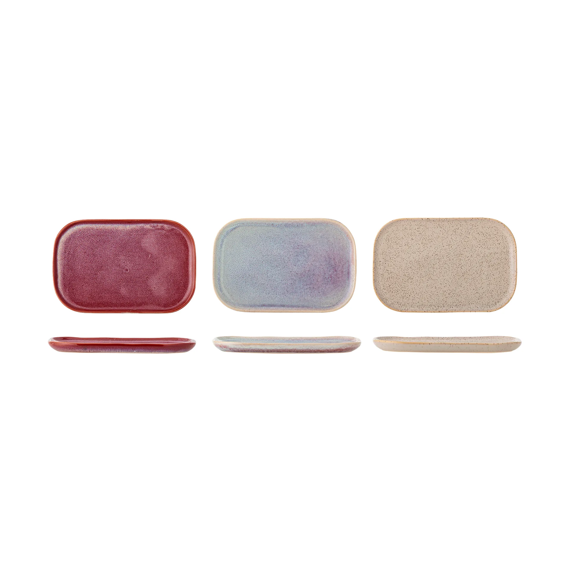 Addison side plate, Rose, 3 pieces Bloomingville
