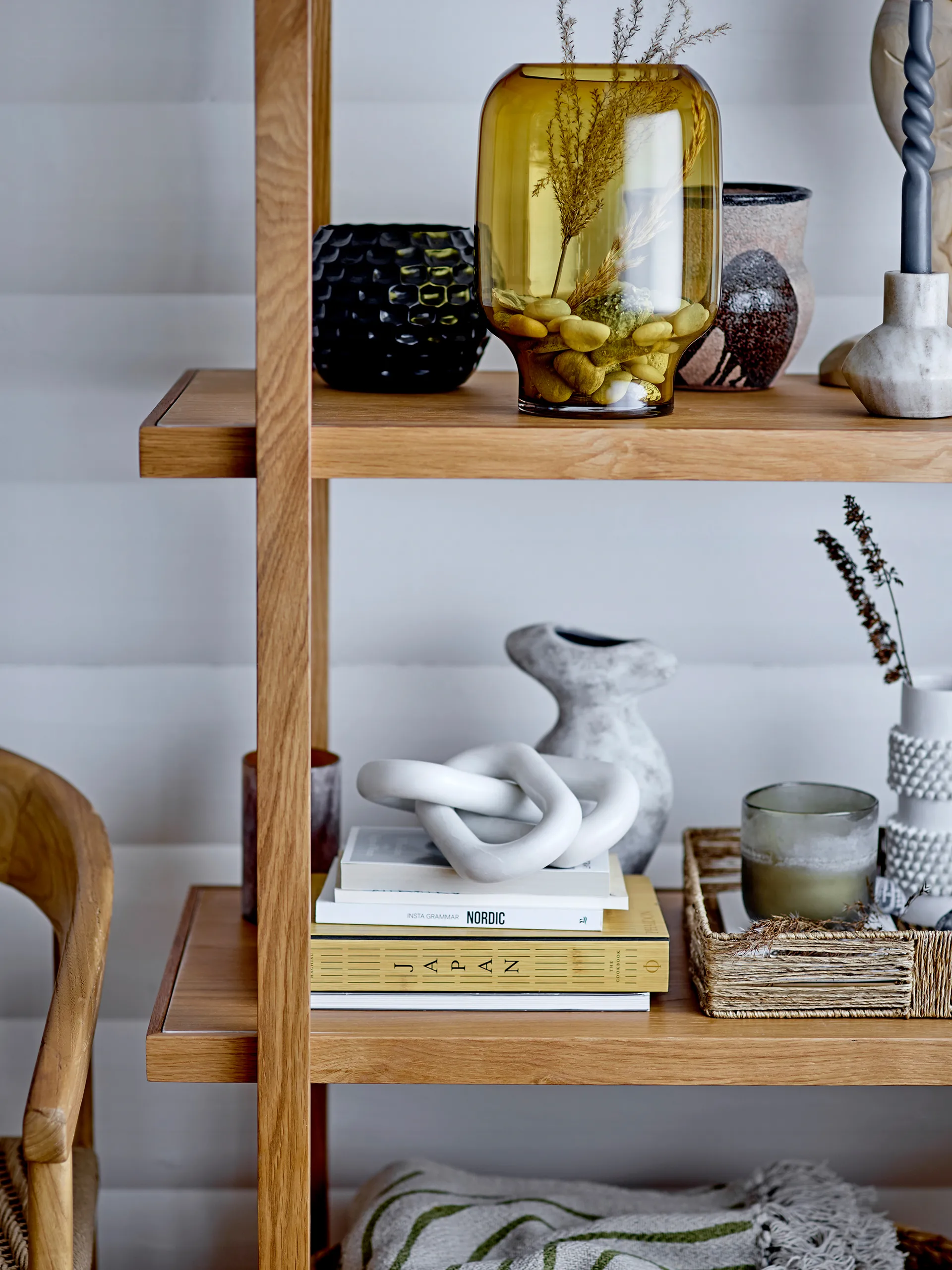 Adine vase 25 cm, Yellow Bloomingville