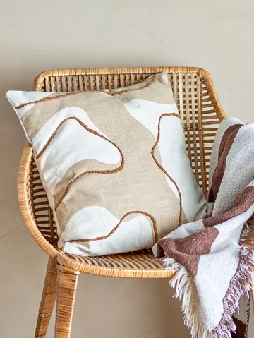Alton cushion 45x45 cm - Brown - Bloomingville