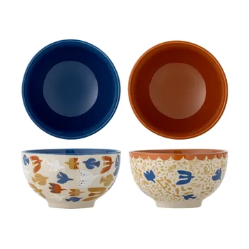 Anniversary bowl - Multi, 50 cl, 2 pieces - Bloomingville