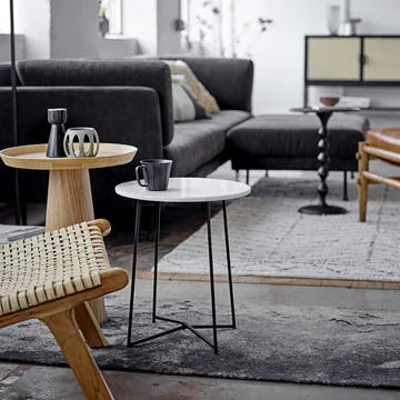 Anou side table Ø30.5 cm - white - Bloomingville