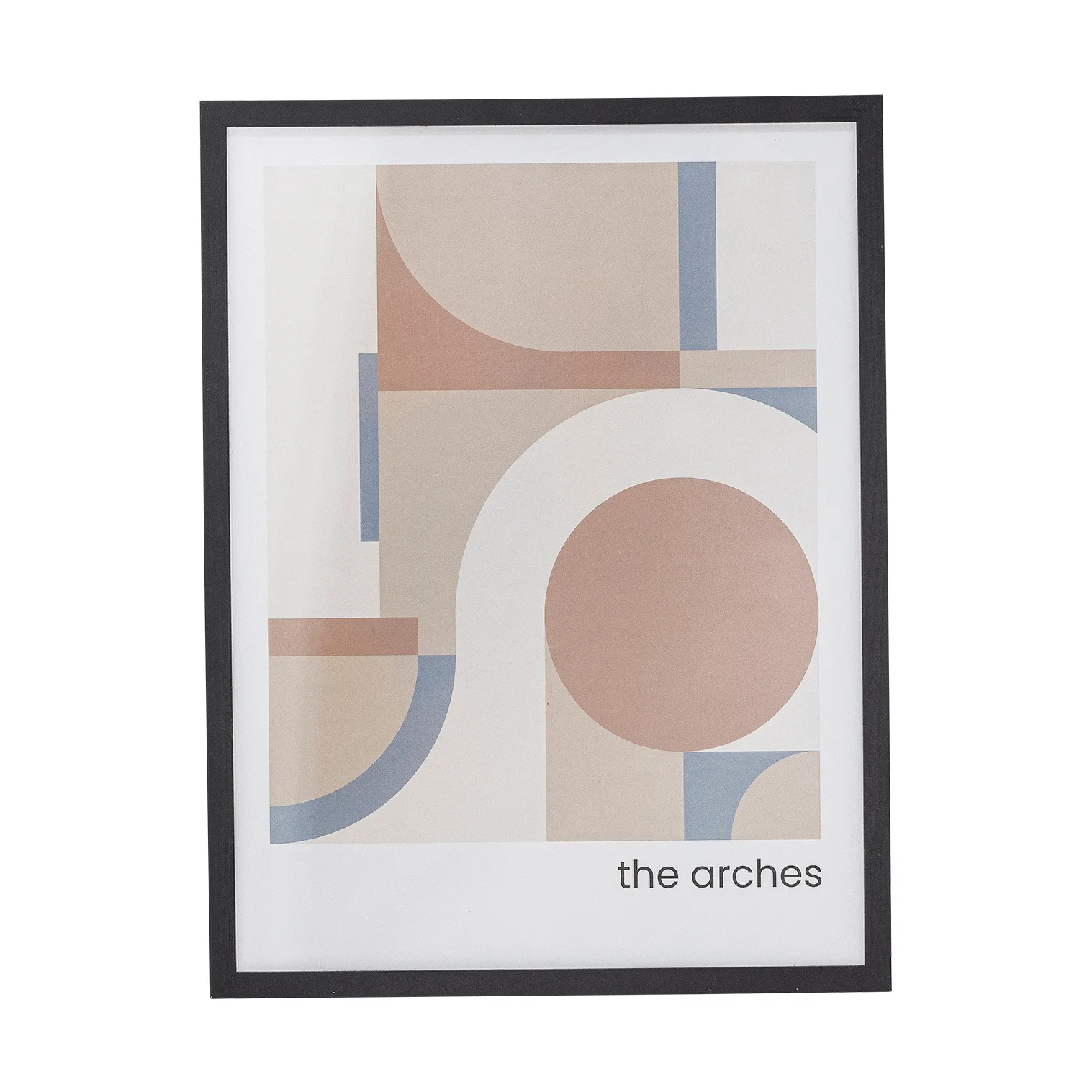 Arches painting 32x42 cm, Black frame Bloomingville