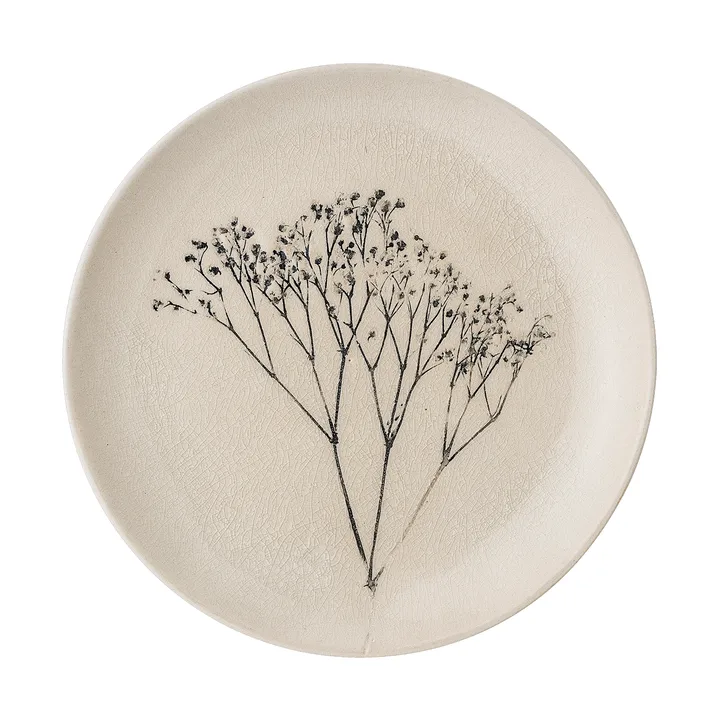 Bea plate Ø21 cm - Nature - Bloomingville