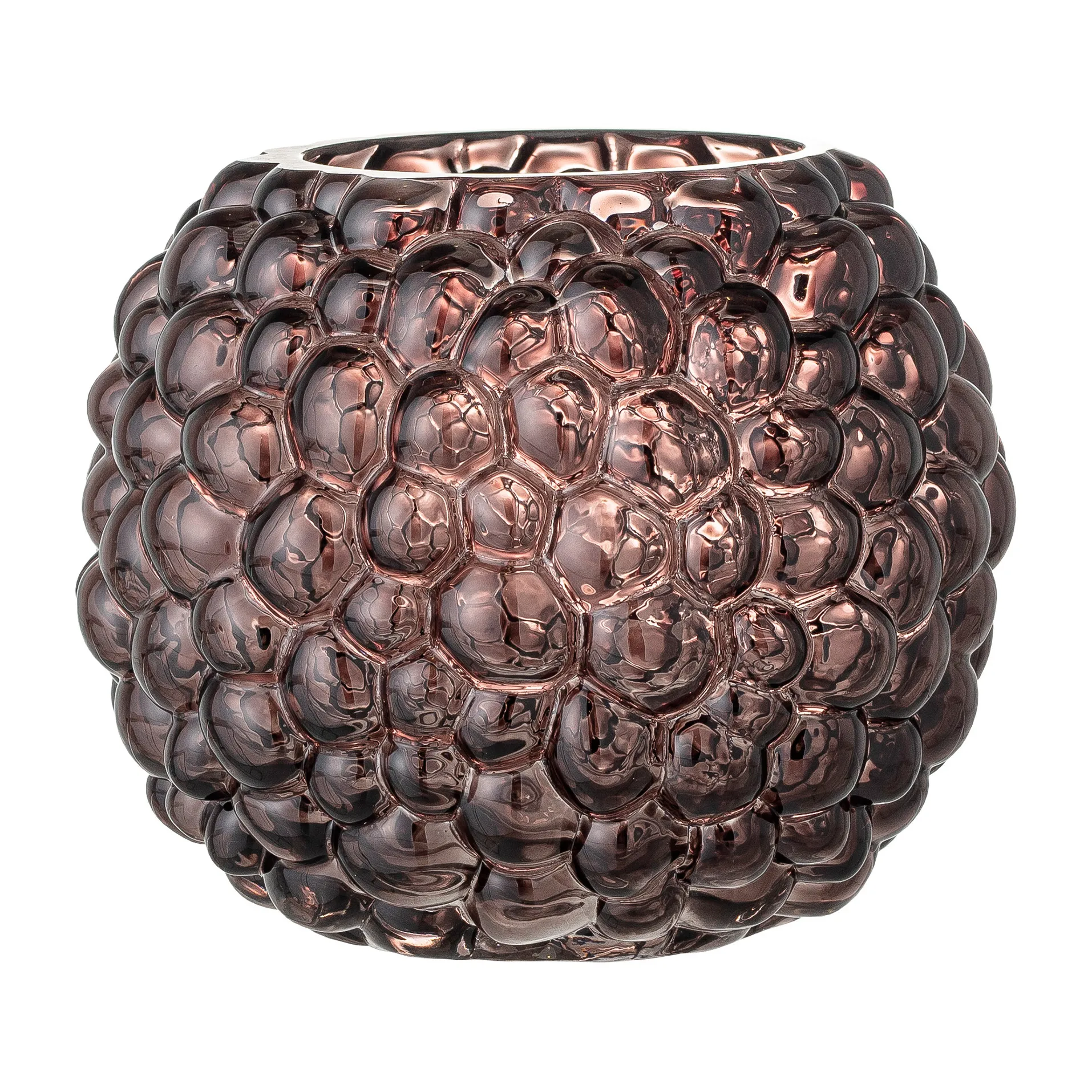 Bendine vase 12 cm, Brown Bloomingville