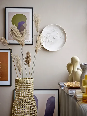 Benette vase 20 cm - Yellow - Bloomingville