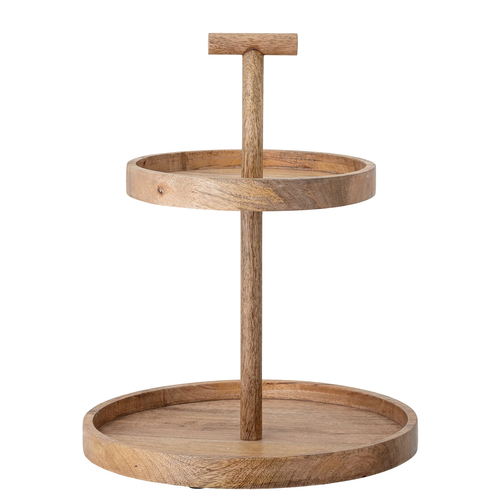 Bloomingville cake dish mango tree 41.5 cm, brown Bloomingville