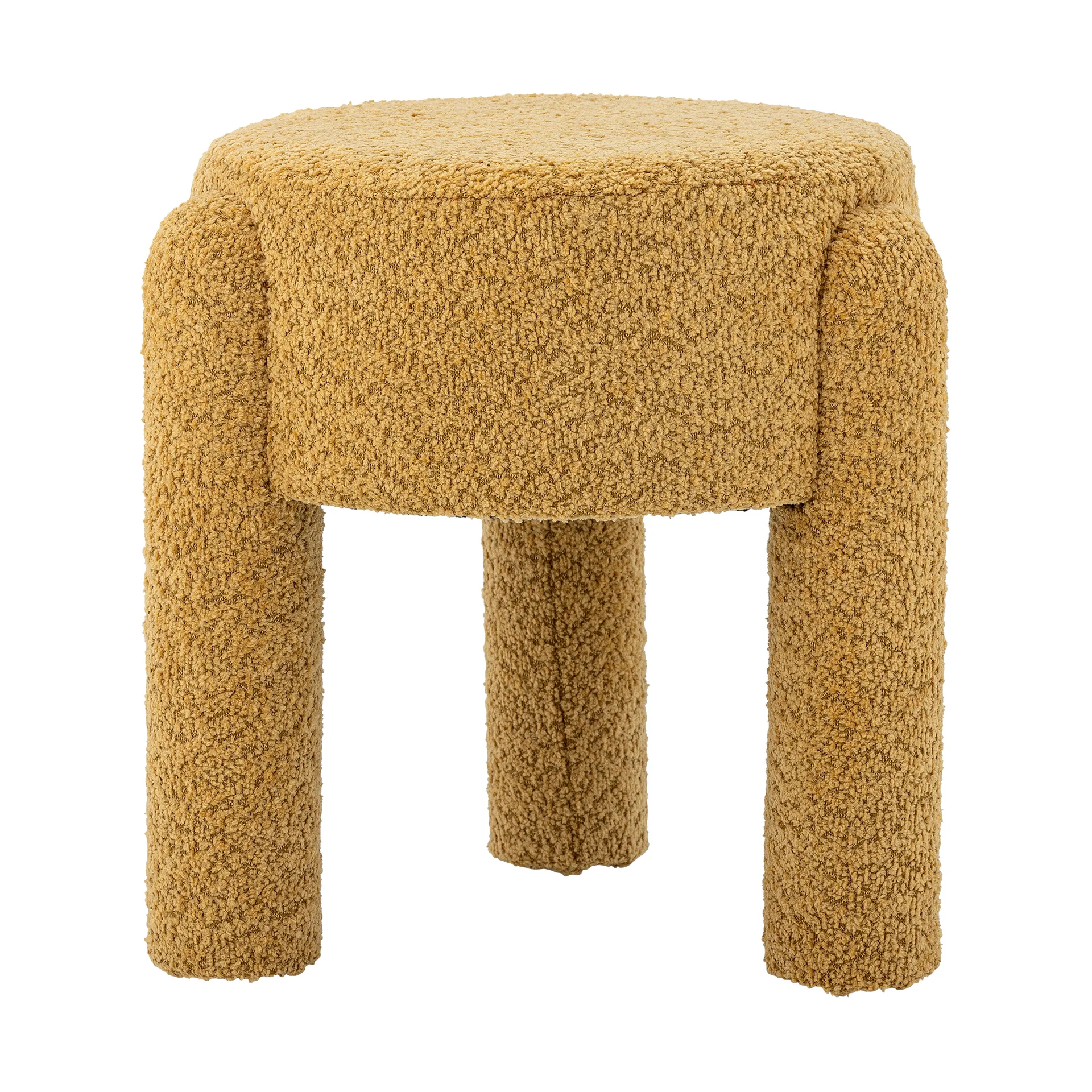 Bruno stool Ø42 cm, Yellow Bloomingville