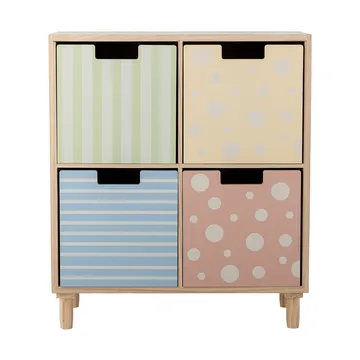 Calle bookshelf with draws - Multi, Paulownia - Bloomingville