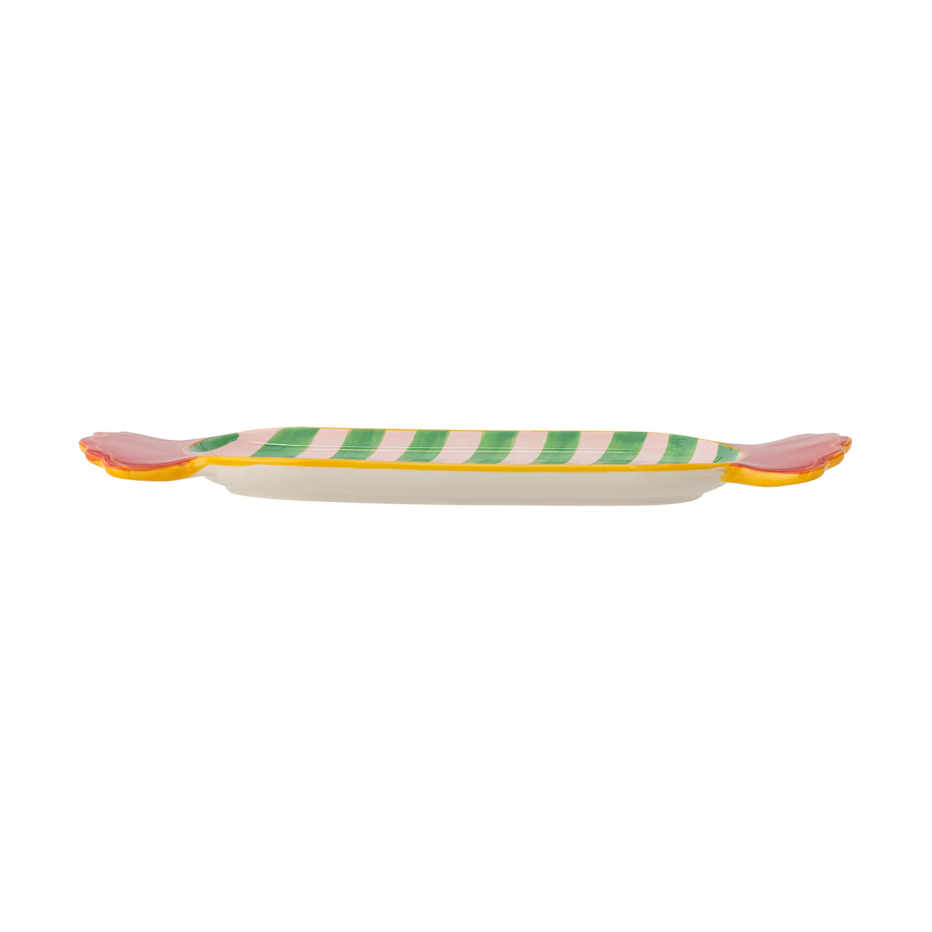 Caramella serving platter 10.5x28 cm, Green Bloomingville