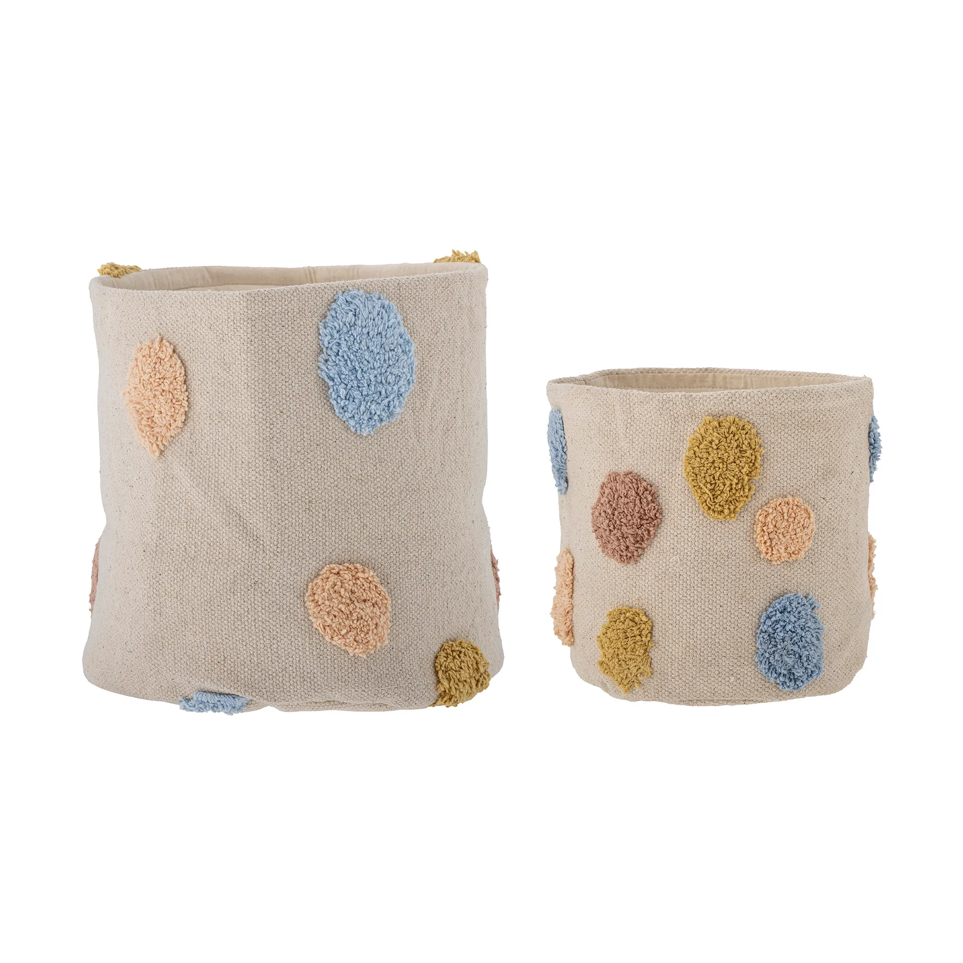Clennie storage box 2 pieces, Natural-multi Bloomingville