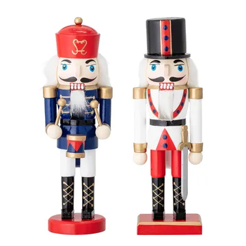 Darren nut cracker decoration 20.5 cm 2 pieces - Red - Bloomingville