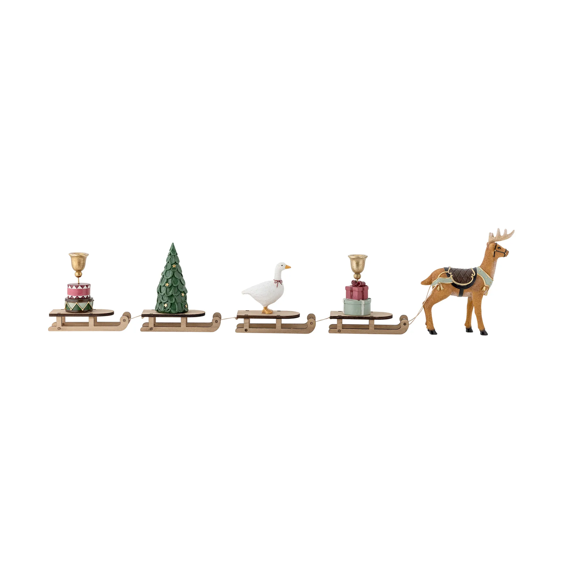 Dasher Christmas decoration, Green Bloomingville