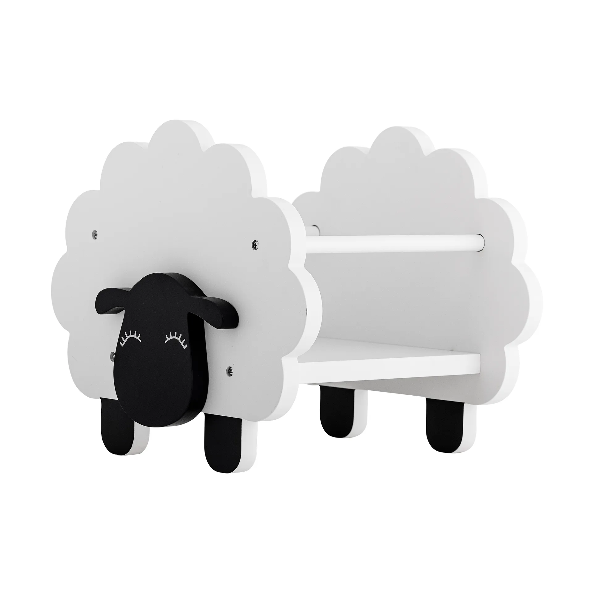 Dolly bookshelf, White, 30.5x35 cm Bloomingville