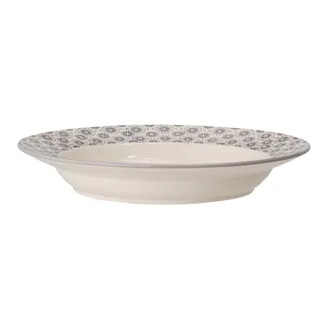 Elsa pasta plate Ø28 cm - grey - Bloomingville