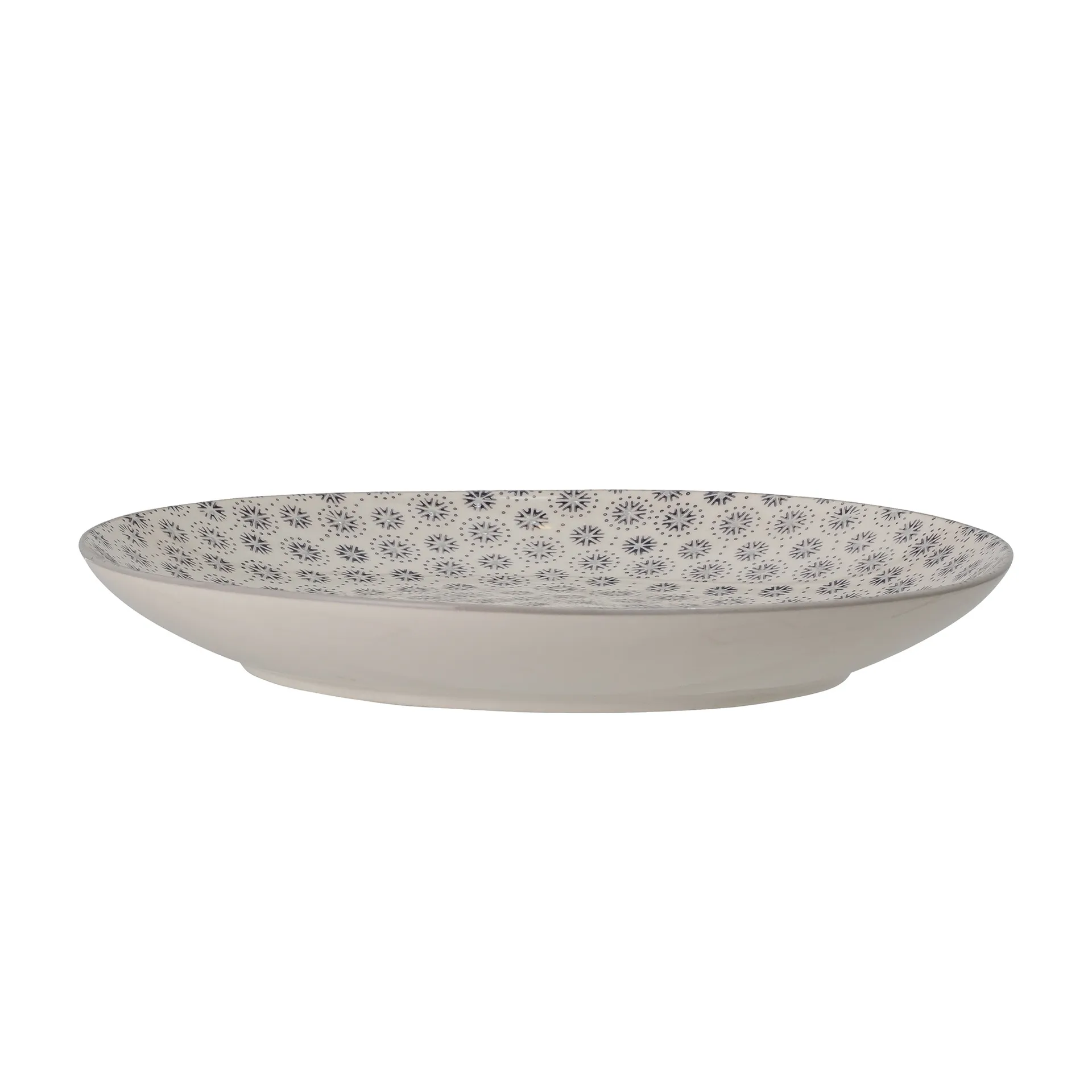 Elsa plate 25 cm, grey Bloomingville