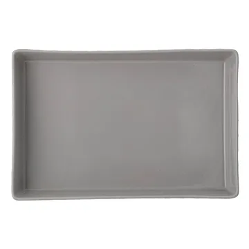 Elsa serving saucer 24x36 cm - grey - Bloomingville