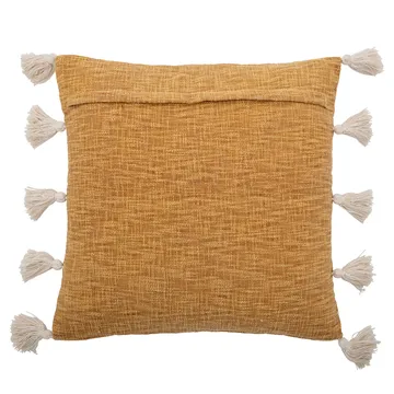 Emely cushion with tassels 55x55 cm - yellow - Bloomingville
