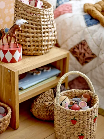 Emilla storage box 2 pieces - Strawberry-mushroom - Bloomingville