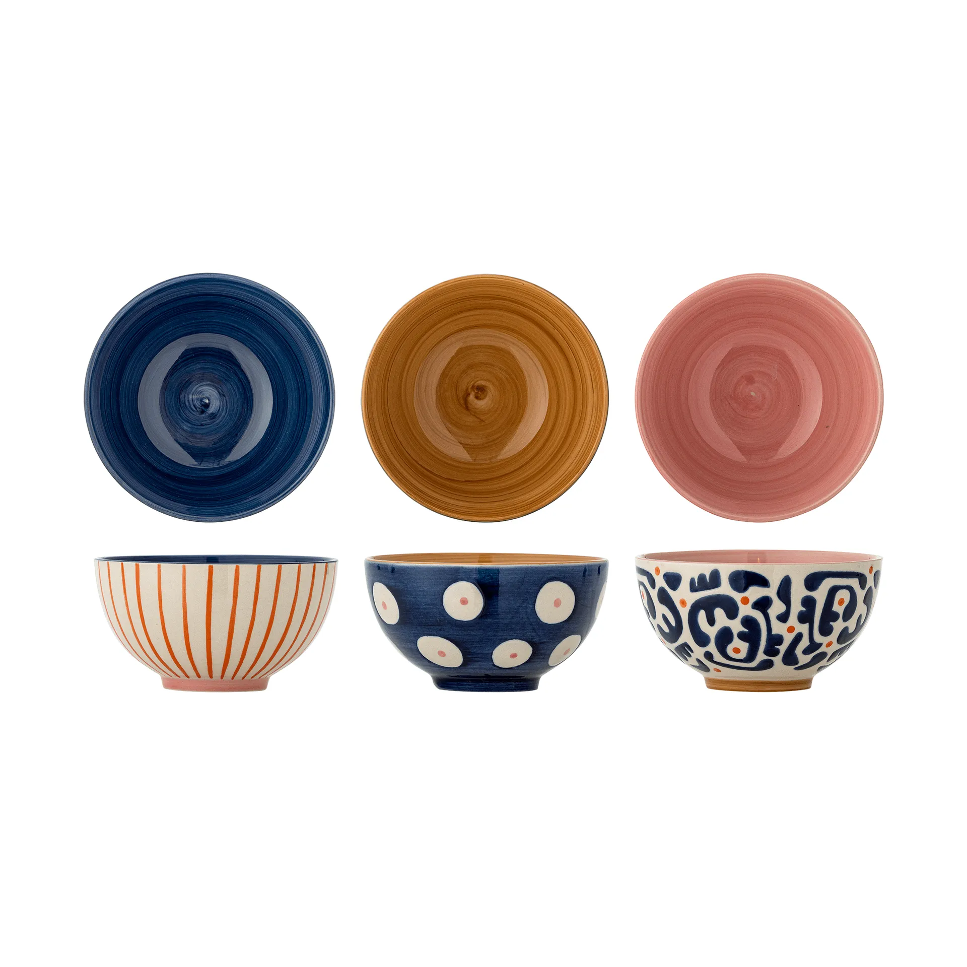 Eviaya bowl, Multi, 3 pieces Bloomingville
