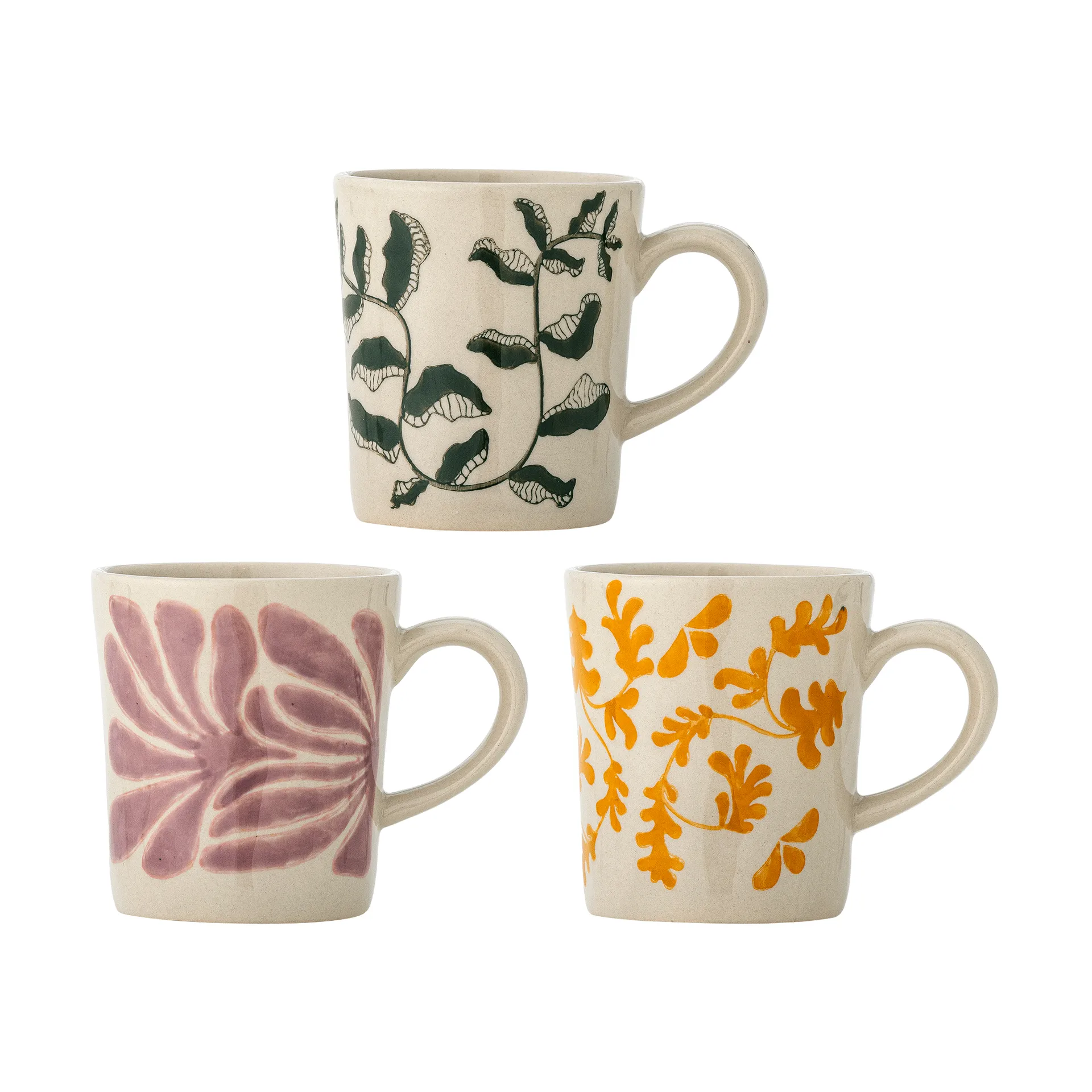 Fauni cup, Multi, 3 pieces Bloomingville