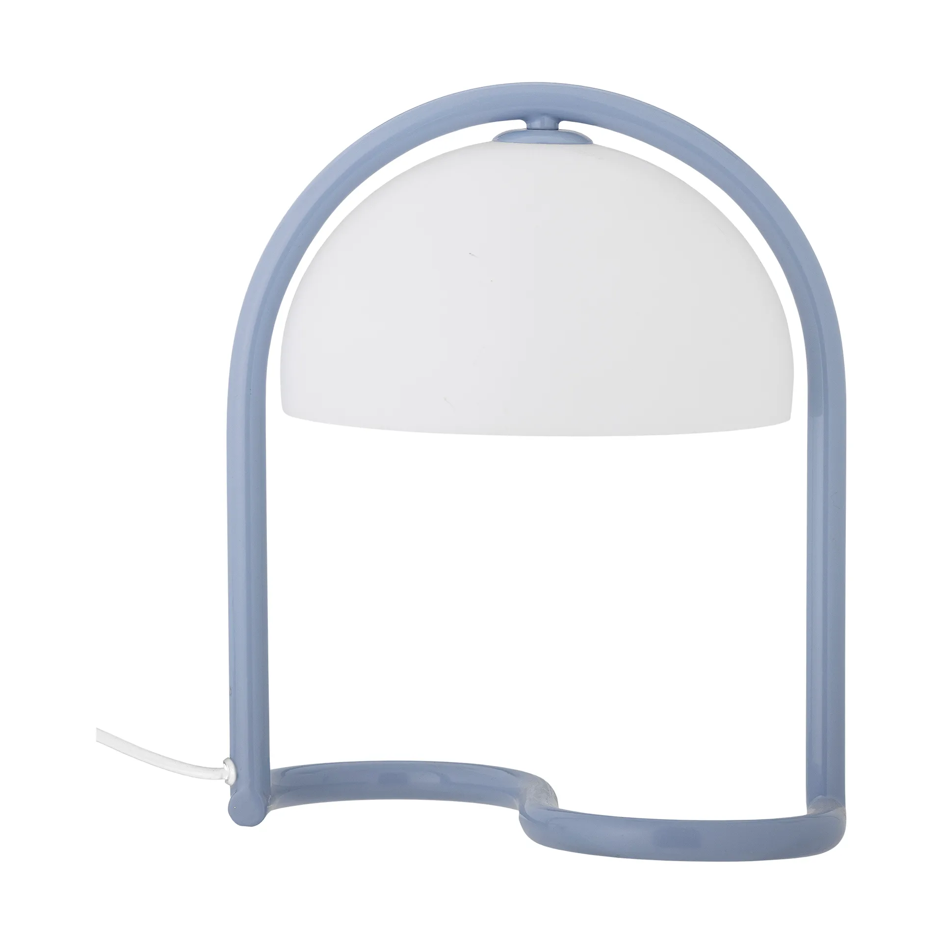 Favor table lamp Ø24.5x29.5 cm, Blue Bloomingville