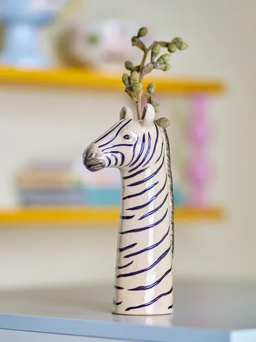 Feodor vase 6.5x21 cm - White - Bloomingville