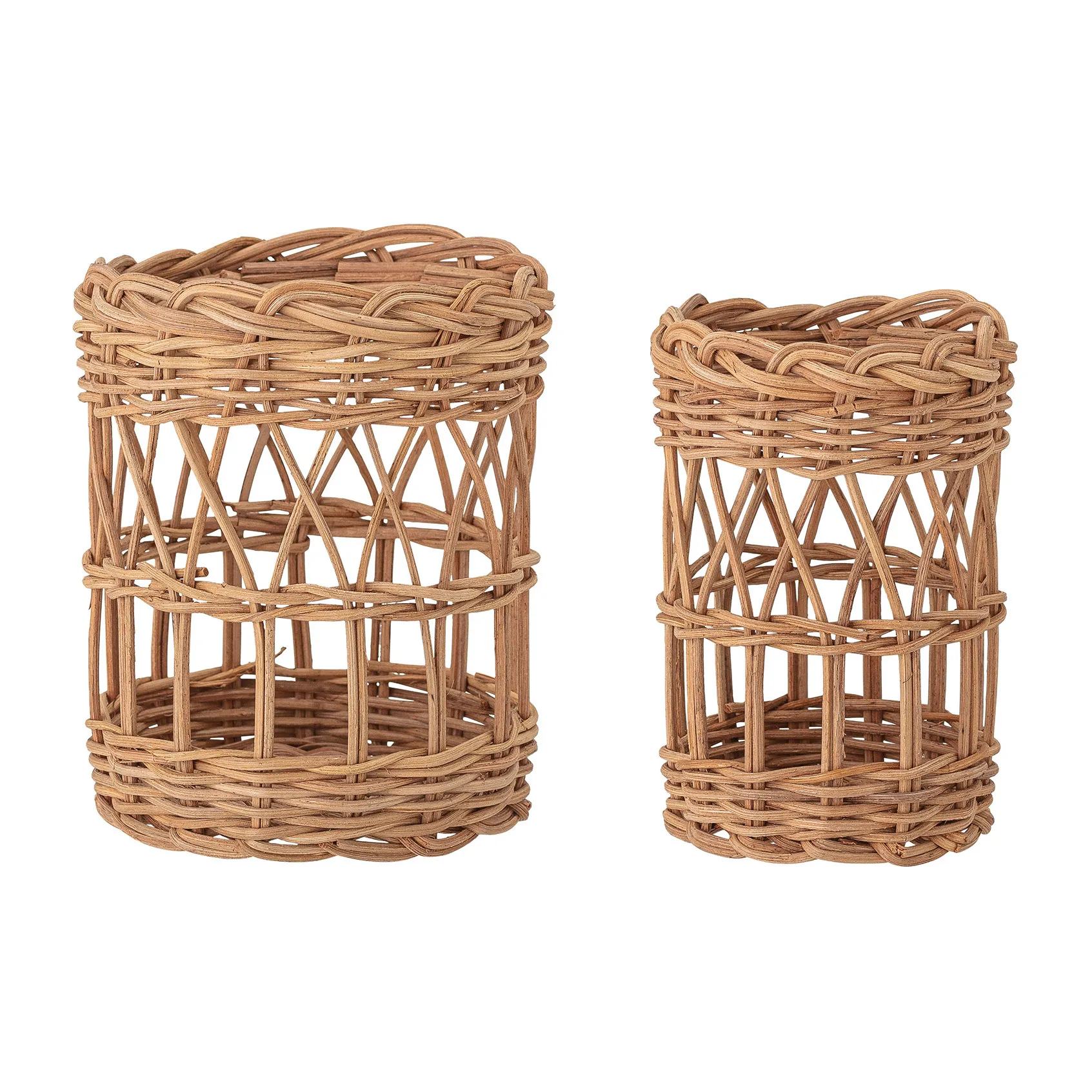 Jala storage box 2 pieces, Brown Bloomingville