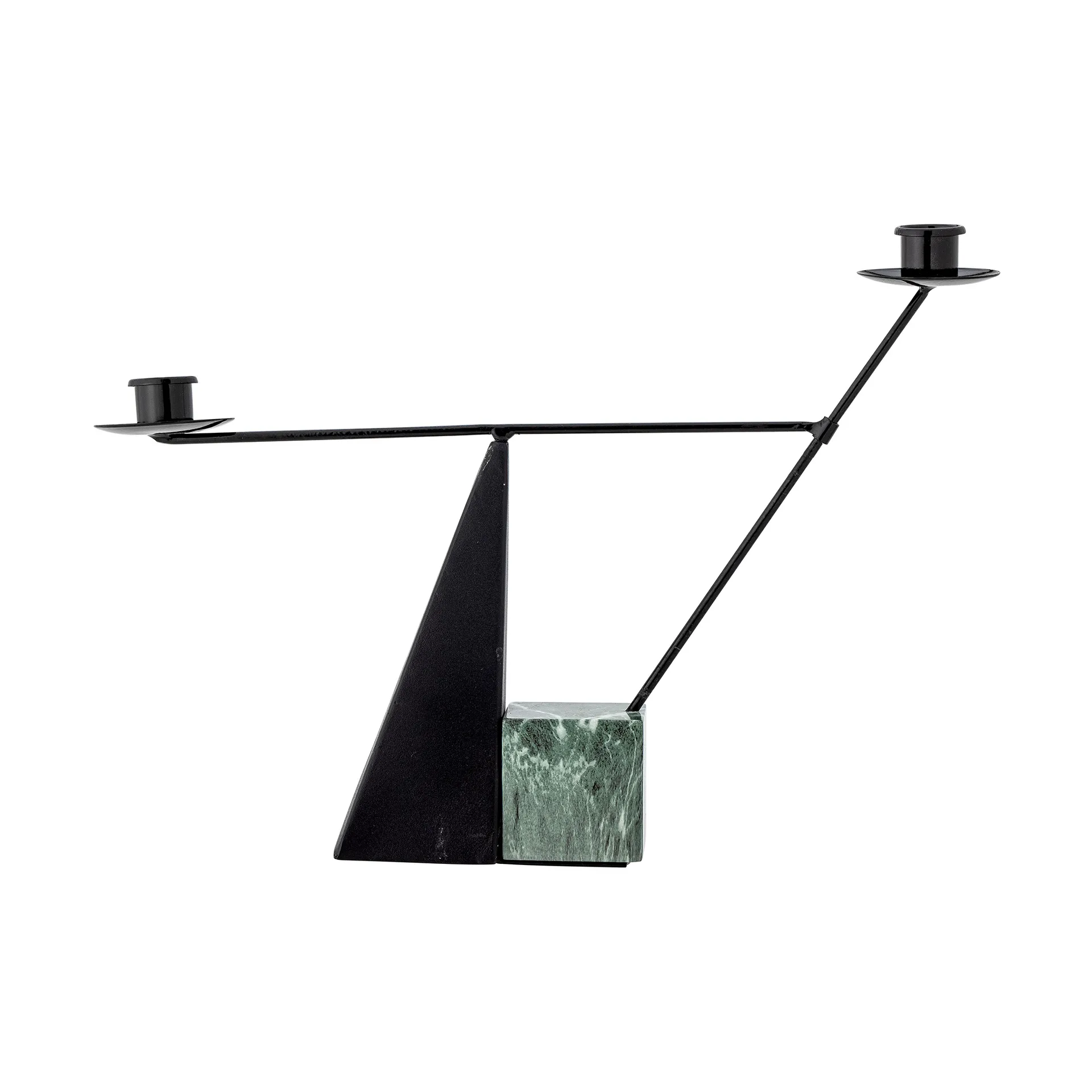 Jayda candleholder 26x40 cm, Green-iron Bloomingville